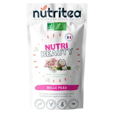 Té orgánico NutriBeauty para una piel hermosa / tez luminosa