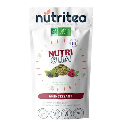 NutriSlim-Organic flat stomach slimming tea with mate