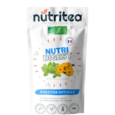 NutriDigest-Tisana biologica per la digestione e antigonfiore