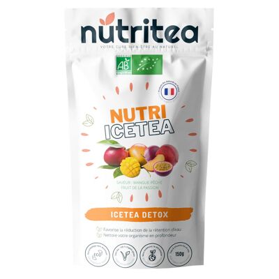 Nutri-IceTea-Tisana detox biologica da bere ghiacciata o calda