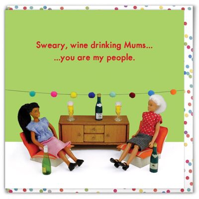 Funny Card - Sweary Mums