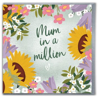 Mum Birthday Card - Mum In A Million