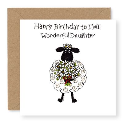 EWE Birthday Daisies - Daughter