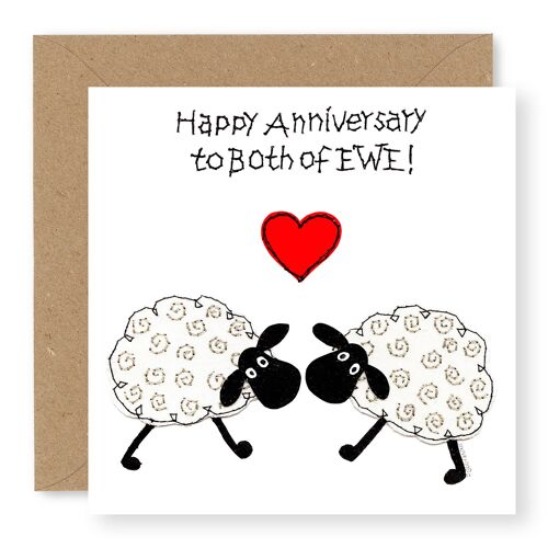 EWE Anniversary 2 Sheep Both of Ewe
