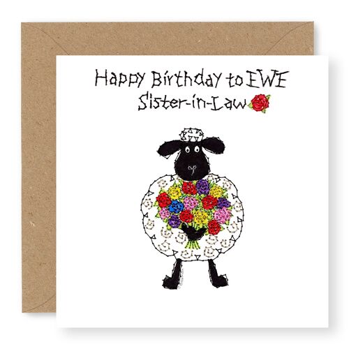 EWE Birthday Roses Sister-in-Law