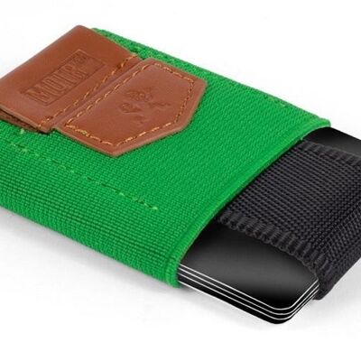 Slim Wallet "Pull-Tab" - Green