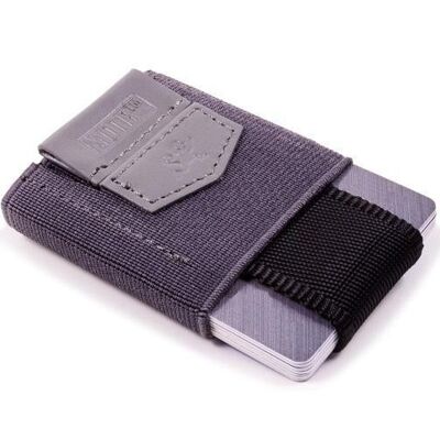 Portefeuille Slim "Pull-Tab" - Gris