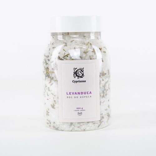 Organic Lavender Bath Sea Salt