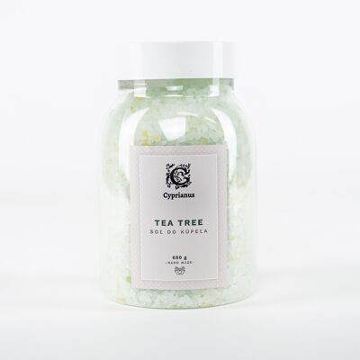 Organic Tea Tree Bath Sea Salt