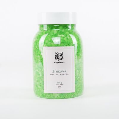 Organic Nettle Bath Sea Salt