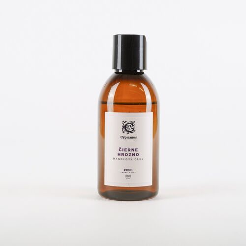 Organic Black Grape Almond Oil powered by Vitamin E  200ml