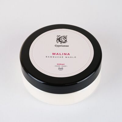 Organic Raspberry Shea Butter powered by Vitamin E 200ml