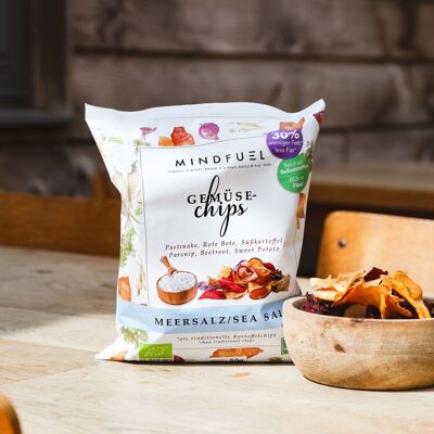 Bio Gemüse Chips Meersalz (50g)