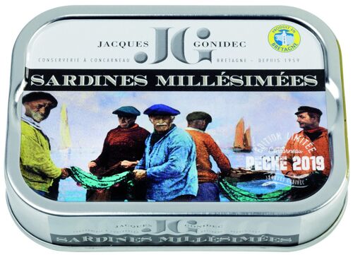 Sardines millésimées bio