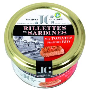 Rillettes de sardines aux tomates fraîches bio