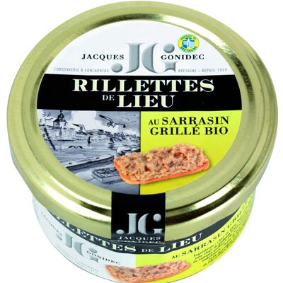 Rillettes de lugar con trigo sarraceno orgánico