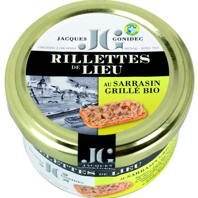 Rillettes of place with organic buckwheat