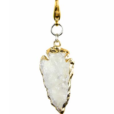 Quartz stone pendant | detachable styling piece