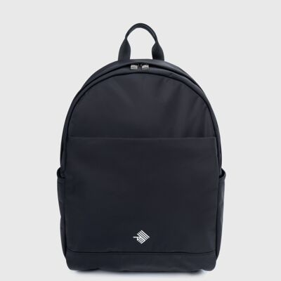 City Round Rucksack - Anthrazit Schwarz