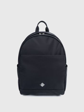 City Round Backpack - Noir Anthracite 1