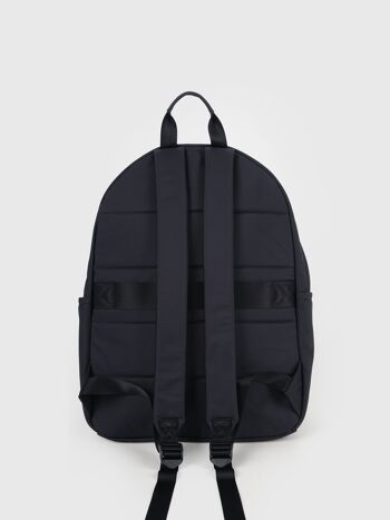 City Round Backpack - Noir Anthracite 2