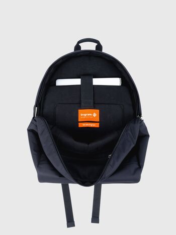 City Round Backpack - Noir Anthracite 5