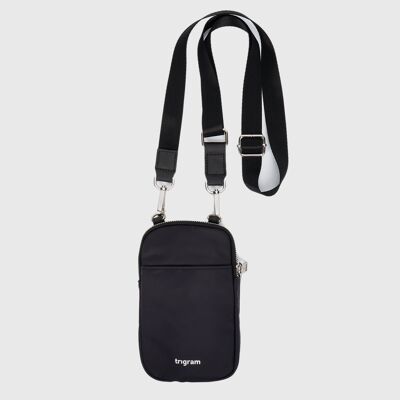 Double-Phone Bag - Noir Anthracite