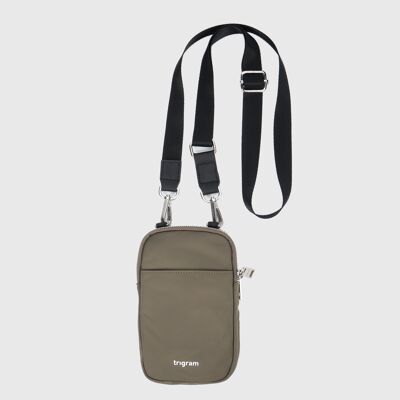 Double-Phone Bag - Vert Argile