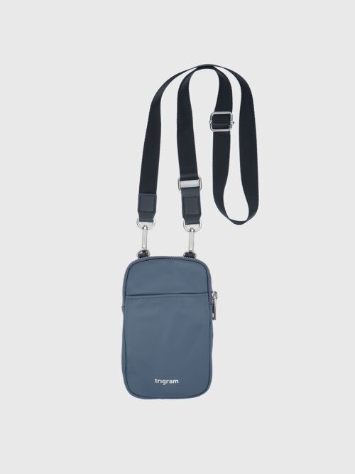 Double-Phone Bag - Bleu Lac