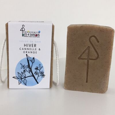 Savon - Hiver - Cannelle & Orange SOAP - WINTER - CINNAMON & ORANGE 100g