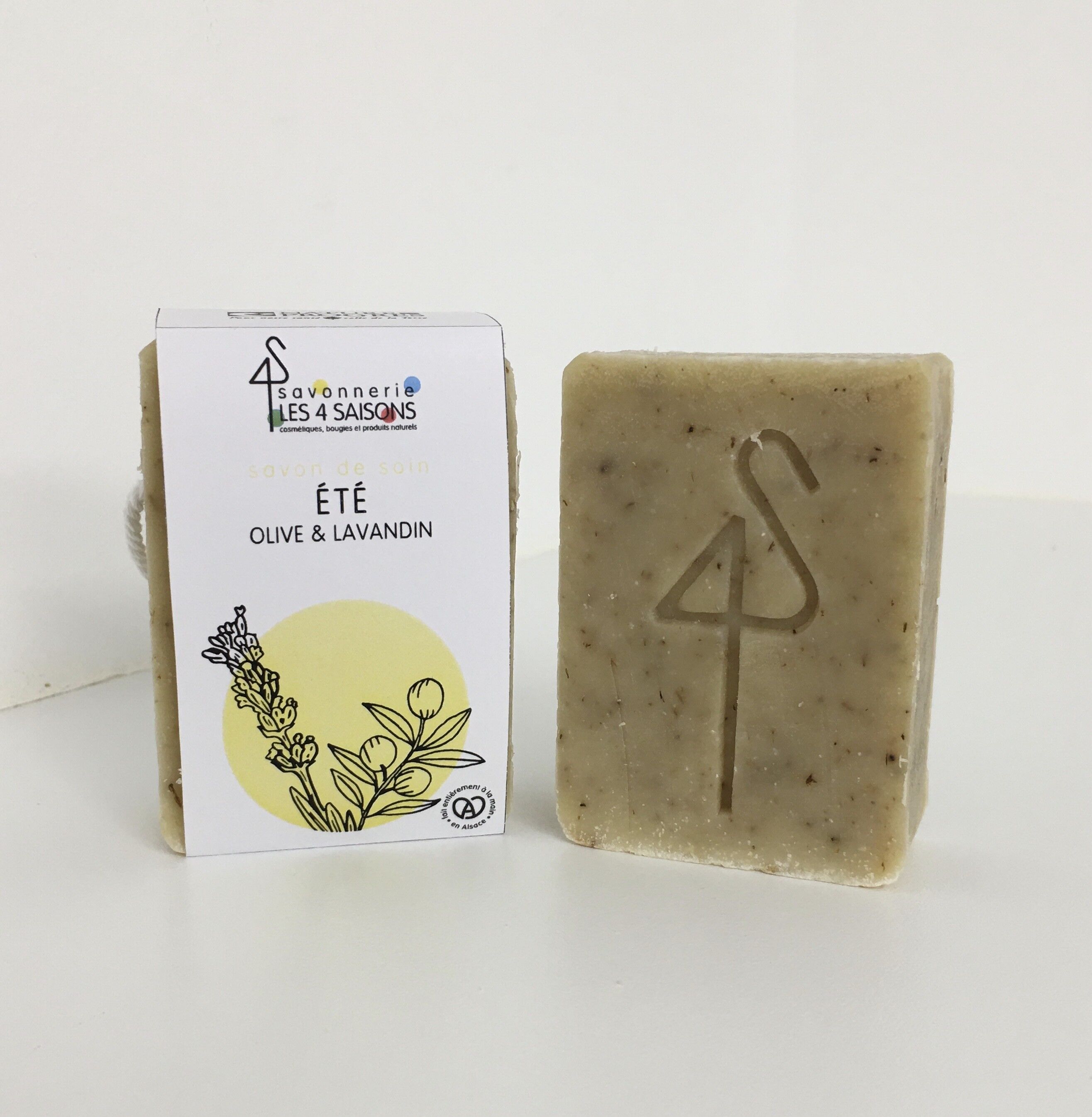 Seife - Sommer - Olive & Lavandin SEIFE - SOMMER - OLIVEN & LAVENDEL 100g