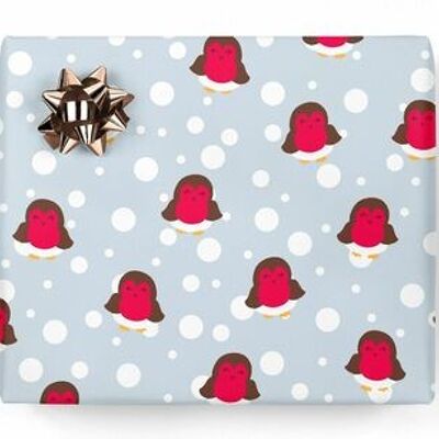 Robin Pom Pom Gift Wrap Set
