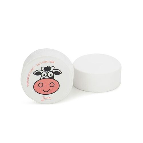 GALETS DE BAIN EFFERVESCENTS - VACHE - 18433