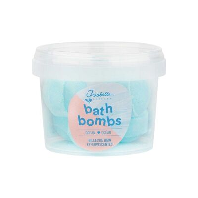 EFFERVESCENT BATH BALLS - OCEAN - 5 x 8G - 17477