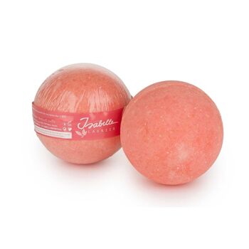 BOULE DE BAIN EFFERVESCENTE - FRAISE - 175G - 17623 1