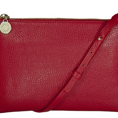 Willow Cross-Body/Clutch Bag Red