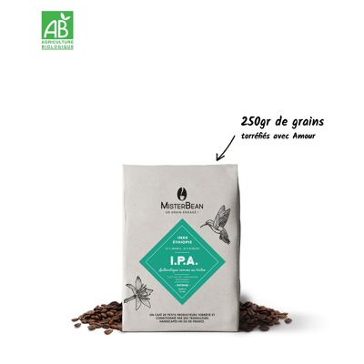 IPA - Full-bodied organic coffee beans - 250gr