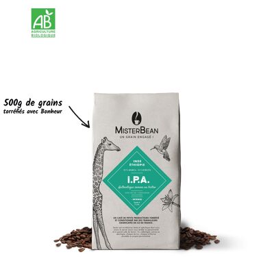 IPA - Full-bodied organic coffee beans - 500gr