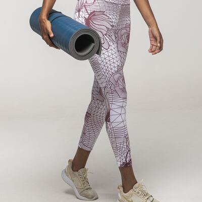 Technische Leggings mit hohem Bund