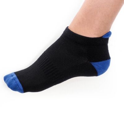 Black running socks