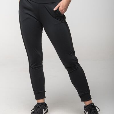 Black ultimate technical running fitness yoga joggers