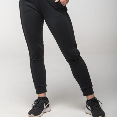 Black ultimate technical running fitness yoga joggers