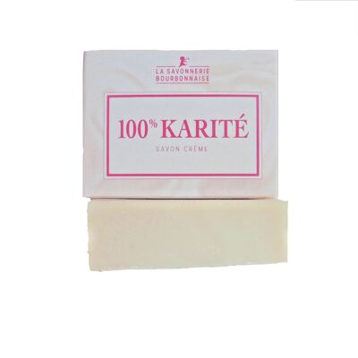 100% burro di karitè - crema di sapone