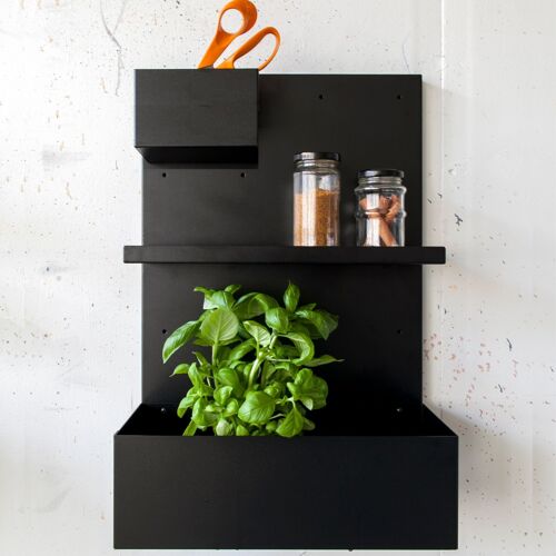 BOX wall organizer black