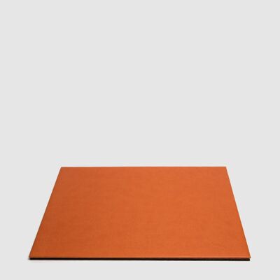 Vade mit Ordner in Orange 51 x 35 cm
