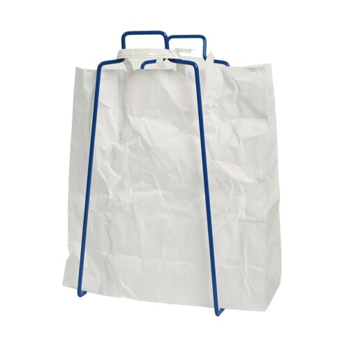 HELSINKI paper bag holder blue