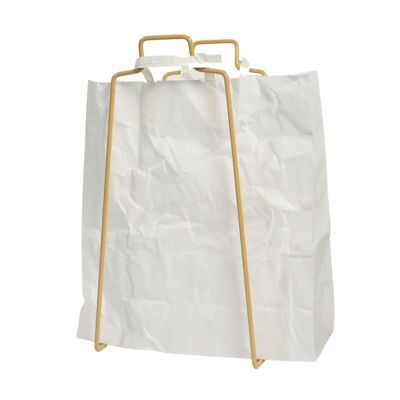 HELSINKI porte-sac en papier beige