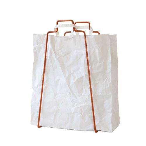 HELSINKI paper bag holder caramel