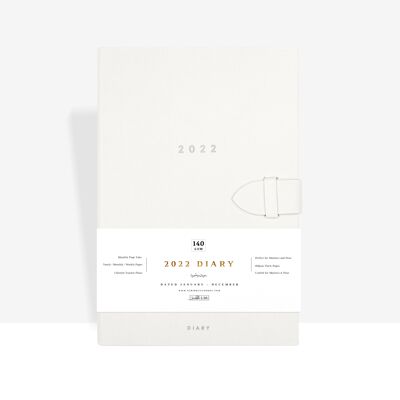 Stone Grey - A5 Diary 2022