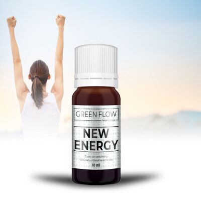 New Energy - 10 ml - Aceite Esencial Puro 100% Natural